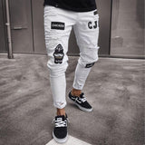 Denim Pants Stretch Jeans