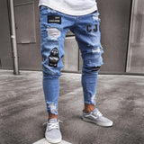 Denim Pants Stretch Jeans