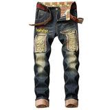 Designer ripped jeans for men